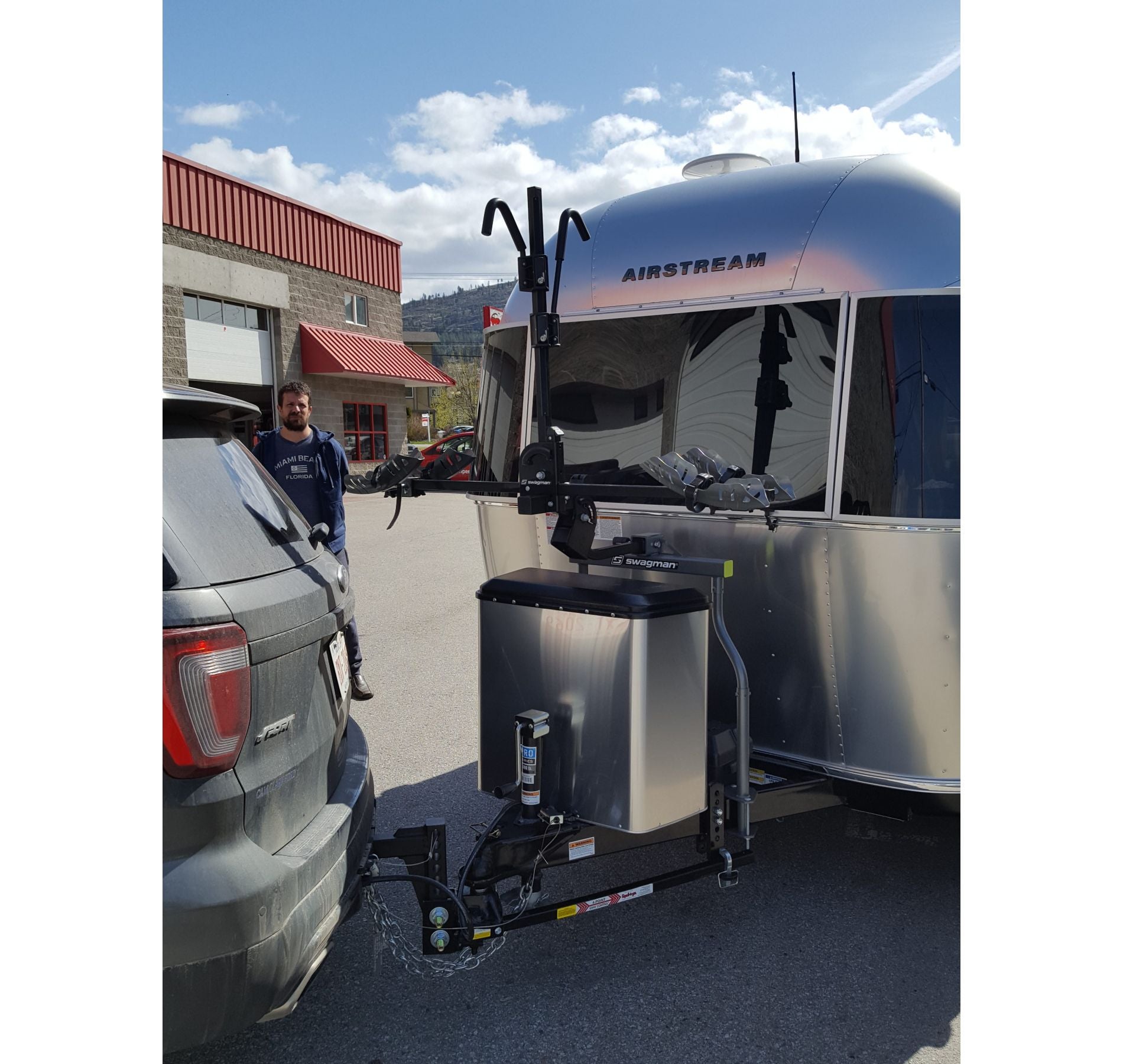 Swagman straddler clearance bike rack